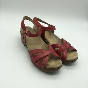 Dansko Red Season Strappy Sandal